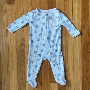 Disney White Kids One Piece with Minnie Mouse Pattern